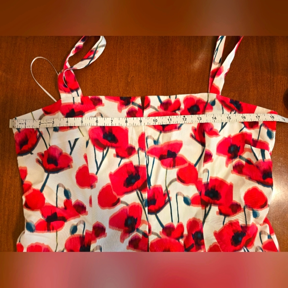 New! Amanda Uprichard X Revolve Poppyfield Tisha Summer Romper - Size Large - Picture 11 of 17